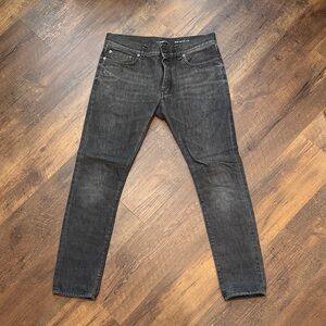 Saint Laurent Charcoal Slim Jeans